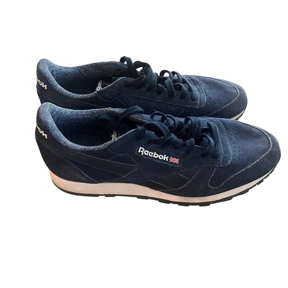 Reebok Classic Navy Blue Casual Retro Shoe-Size 11 - Picture 1 of 6